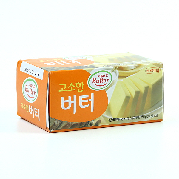 [엠씨몰] 고소한 무염 버터 서울 450G